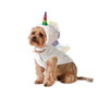 Disfraz para Perro Unicornio Talle S, Blanco
