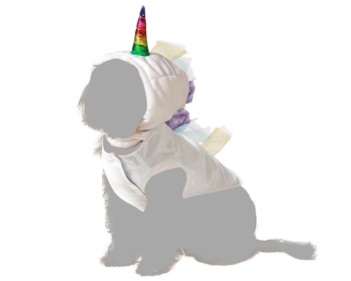 Disfraz Mascota Unicornio Blanco Talla S Polyester Disfraz Mascota Unicornio Blanco Talla S Polyester