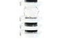 DKD Home Decor Portavelas Moderno Negro Cristal 6x6x16 cm
