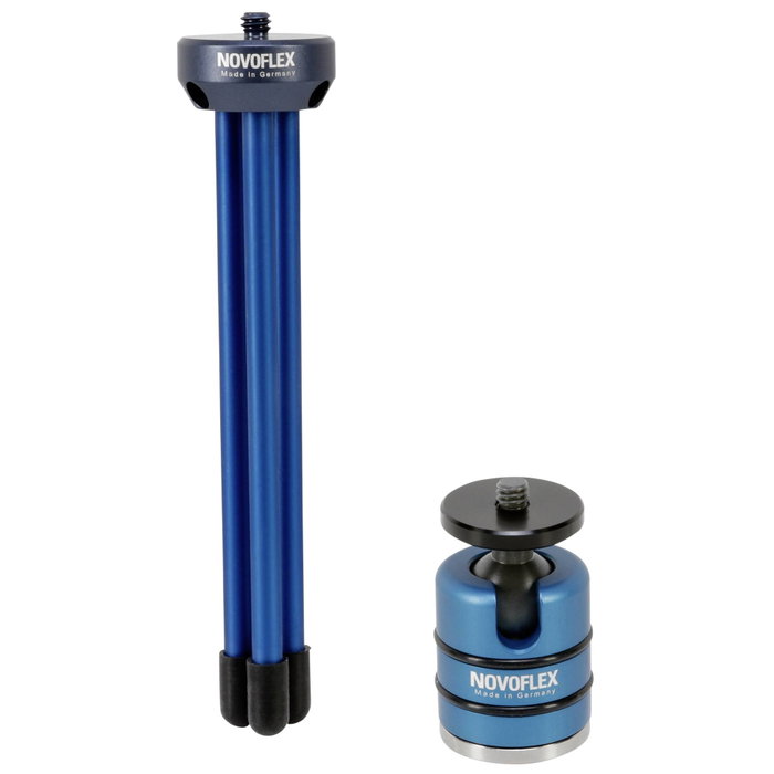 Novoflex Micro trípode (Micro Pod + Ball 19) completo Novoflex Micro trípode (Micro Pod + Ball 19) completo
