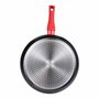 San Ignacio Wok de aluminio forjado de 28 cm para inducción en negro marmolado