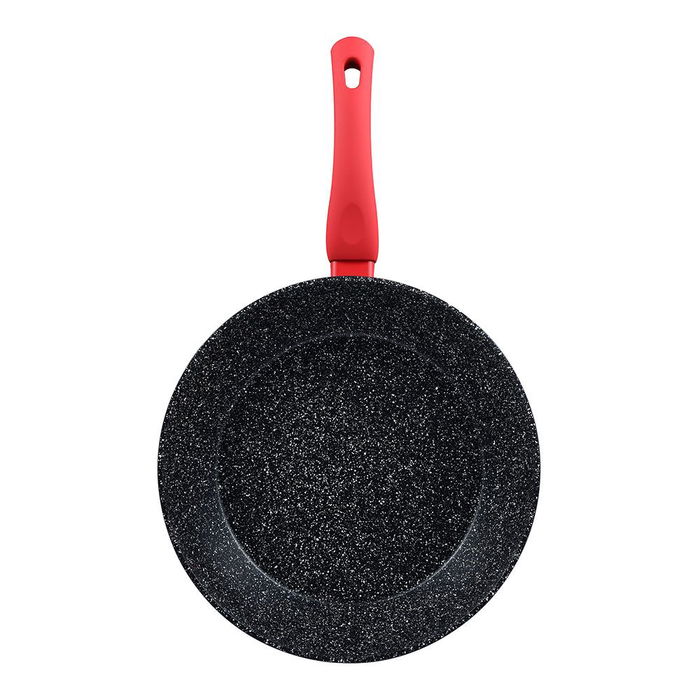 San Ignacio Wok Toledo Aluminio Forjado Inducción Ø 28 cm Antiadherente Libre PFOA y BPA Color Negro