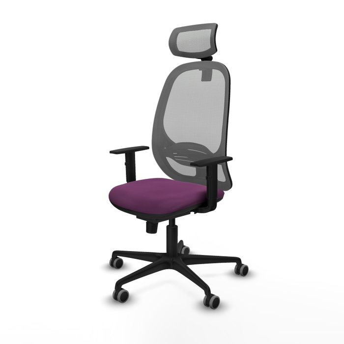 PIQUERAS Y CRESPO Silla de oficina Cilanco Morada con mecanismo Sincro PIQUERAS Y CRESPO Silla de oficina Cilanco Morada con mecanismo Sincro