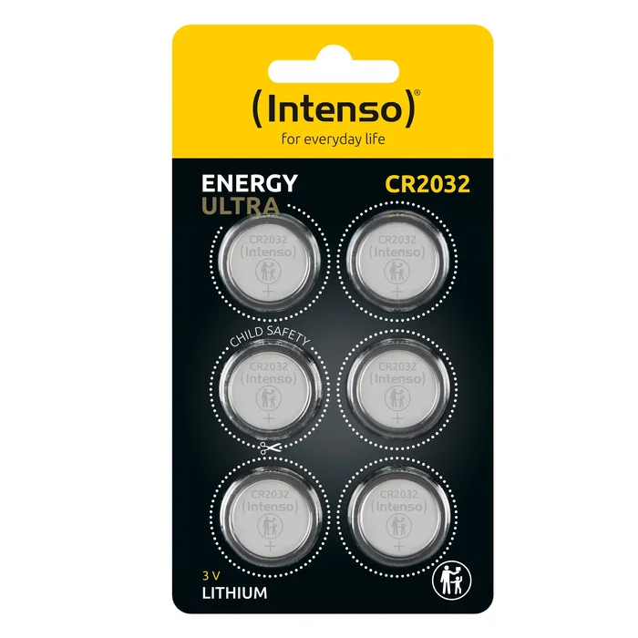 Intenso CR2032 Energy 6er Blister de 3V 220 mAh Intenso CR2032 Energy 6er Blister de 3V 220 mAh