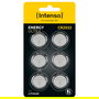 Intenso CR 2032 Energy Ultra - Batería Litio 3V 220mAh - 6 Unidades en Blister