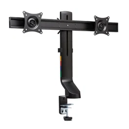 Kensington Soporte Dual para 2 Monitores SmartFit, Ahorro de Espacio, Negro