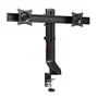 Kensington Soporte SmartFit™ Dual para dos monitores de hasta 27 pulgadas, Negro