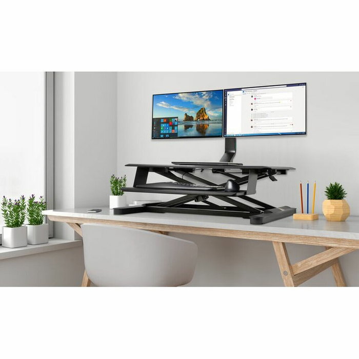 Kensington Soporte SmartFit™ Dual para dos monitores de hasta 27 pulgadas, Negro