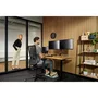 Kensington K55513WW Soporte para 2 Monitores hasta 68,6 cm (27") SmartFit Brazo Dual de Escritorio Negro, Ajustable, Ahorro de Espacio