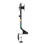 Kensington K55513WW Soporte para 2 Monitores hasta 68,6 cm (27") SmartFit Brazo Dual de Escritorio Negro, Ajustable, Ahorro de Espacio