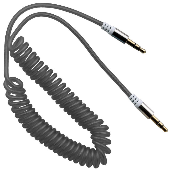 Be Mix Cable Audio Jack 3.5 Doble Clavija Colores Surtidos 40-150 cm