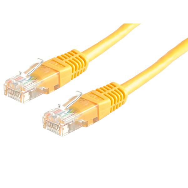 VALUE Patchkabel Cat.6 Clase E UTP Amarillo 5m