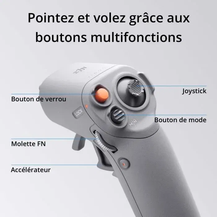 Dji Controlador de control de drones DJI RC MOVE 2 DJI6941565952646