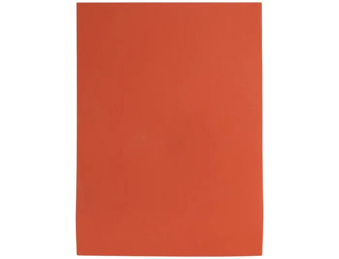 Liderpapel Goma eva rojo paquete de 10 hojas A4 1,5mm