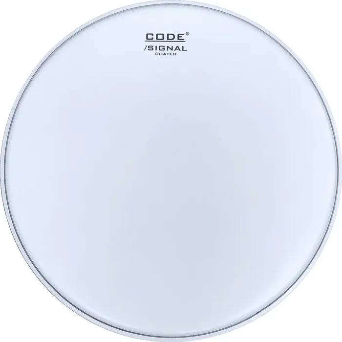 CODE Parche Tom 14" Signal Coated Blanco