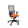 PIQUERAS Y CRESPO Silla de oficina Horna Naranja y Gris