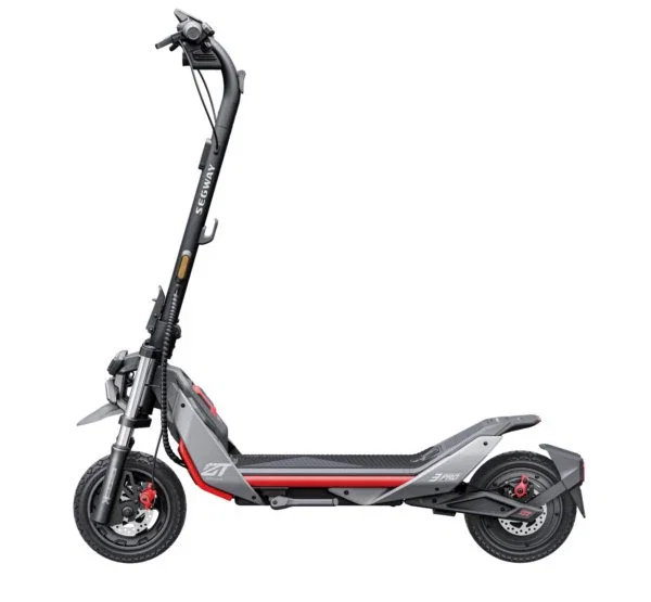 Segway ZT3 Pro E Patinete Eléctrico Plegable Gris y Rojo Segway ZT3 Pro E Patinete Eléctrico Plegable Gris y Rojo