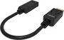 Vision Adaptador de Cable de Vídeo TC-DPHDMI/BL, DisplayPort Hembra a HDMI Tipo A (Estándar) Macho, Negro
