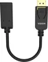 Vision Adaptador de Cable de Vídeo TC-DPHDMI/BL, DisplayPort Hembra a HDMI Tipo A (Estándar) Macho, Negro