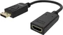 Vision Adaptador de Cable de Vídeo TC-DPHDMI/BL, DisplayPort Hembra a HDMI Tipo A (Estándar) Macho, Negro