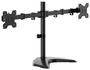 Aisens Soporte de Mesa con Peana Eco para 2 Monitores/TV de 17-32 Pulgadas, Negro