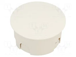 PLASTROL Caja de instalación de 89mm con tapa