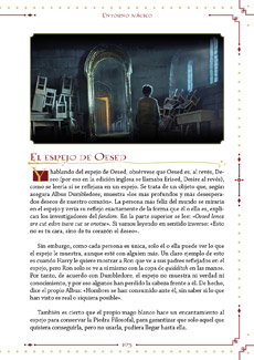 Tras El Espejo de Oeset Un Libro para Muggles