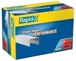 Grapas Rapid Super Strong 73/10 Mm. Galvanizadas Caja De 5000