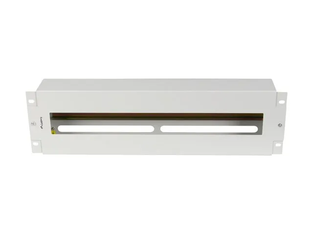 Lanberg AK-VDP103-S Panel de distribución de tensión 19 pol 3U con rail DIN TS-35 Gris Lanberg AK-VDP103-S Panel de distribución de tensión 19 pol 3U con rail DIN TS-35 Gris