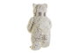 DKD Home Decor Peluche Navidad Oso Polar Blanco Dorado Poliester Ps 27 x 47 x 25 cm (2 Unidades)