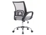 Q-connect Silla de Oficina Siena Malla Base Metálica, Blanco/Gris, Altura Max 1000mm, Anchura 560mm, Profundidad 570mm