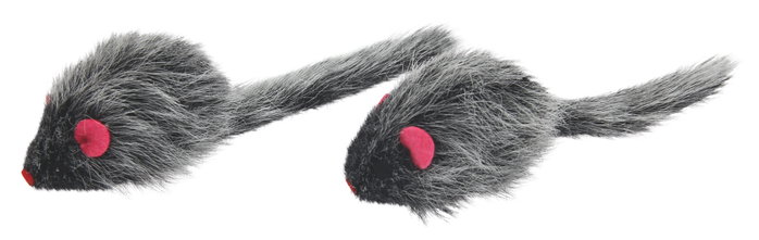 Kerbl Juguete Ratón Peludo Langhaar 6,5cm Kerbl Juguete Ratón Peludo Langhaar 6,5cm