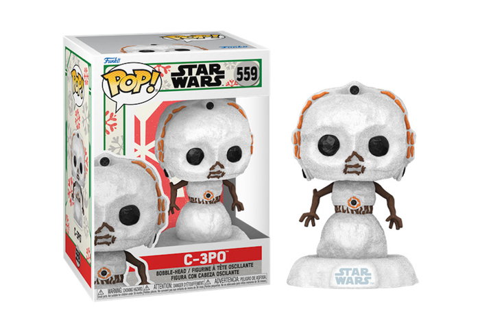 Funko POP! Star Wars: Holiday Snowman - C-3PO (559)
