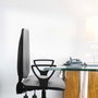 PIQUERAS Y CRESPO Silla de oficina Aýna Turquesa con Mecanismo Asincro