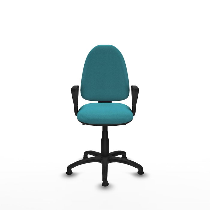 PIQUERAS Y CRESPO Silla de oficina Aýna Turquesa con Mecanismo Asincro