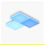 Nanoleaf Skylight Starter Kit (3 Paneles), Lámparas LED Inteligentes, Control por App y Voz, Compatible con Alexa y Google Home, Dimmable, Cambio de Color