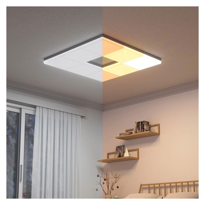 Nanoleaf Skylight Starter Kit (3 Paneles), Lámparas LED Inteligentes, Control por App y Voz, Compatible con Alexa y Google Home, Dimmable, Cambio de Color