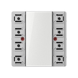 Jung LS5074TSM KNX Tastsensor-Modul Standard 4fach, Módulo de sensor táctil KNX 4 módulos