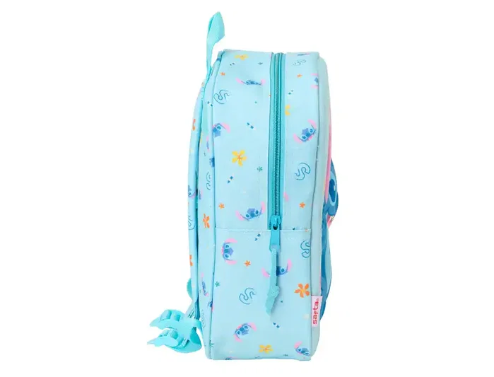 Safta Mochila 3D Stitch Disney para Guardería y Preescolar