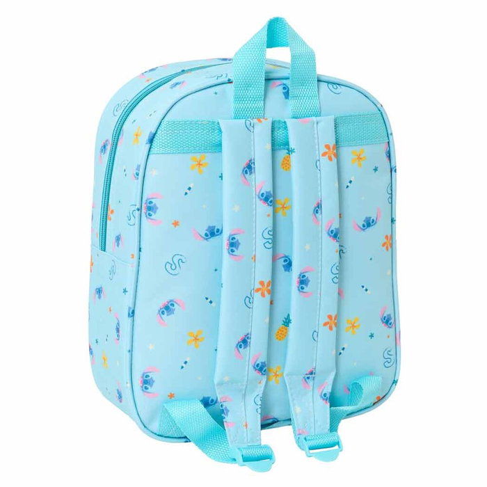SAFTA Mochila 3D Stitch Disney Guarderia Preescolar 27cm