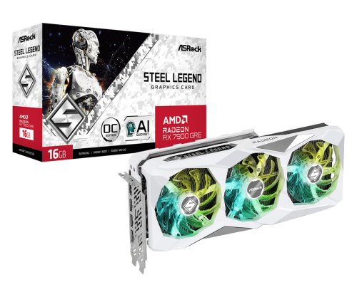 Asrock Steel Legend RX7900GRE SL 16GO AMD Radeon RX 7900 GRE 16 GB GDDR6