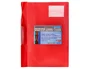 Beautone 48380 Carpeta Dossier Pinza Lateral Polipropileno DIN A4 Roja - Pack 10