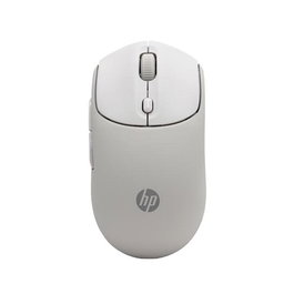 HP Ratón Inalámbrico 400 Dual - Bluetooth y 2.4 GHz, 6000 DPI, Diseño Ambidiestro Ergonómico, Color Beige