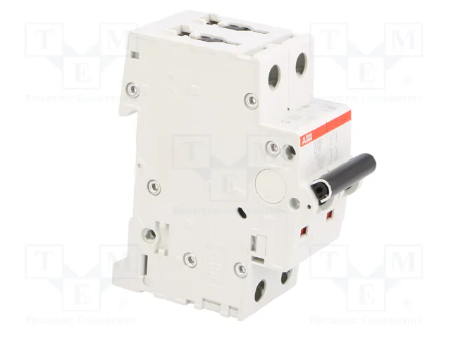 ABB S202-C16 Interruptor magnetotérmico 2 polos 16A 6kA ABB S202-C16 Interruptor magnetotérmico 2 polos 16A 6kA