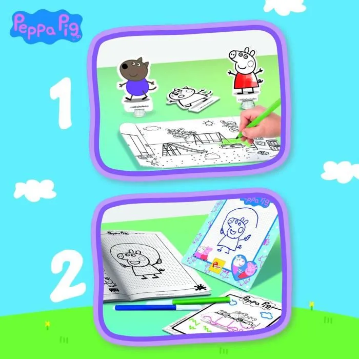 Lisciani Giochi LIS8008324095841 Mochila para Colorear y Escuela de Dibujo Peppa Pig Lisciani Giochi LIS8008324095841 Mochila para Colorear y Escuela de Dibujo Peppa Pig