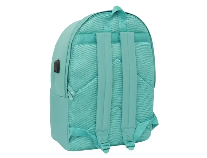 Safta Mochila Doble Para Portátil 15,6'' con USB El Ganso Basics Aquarelle