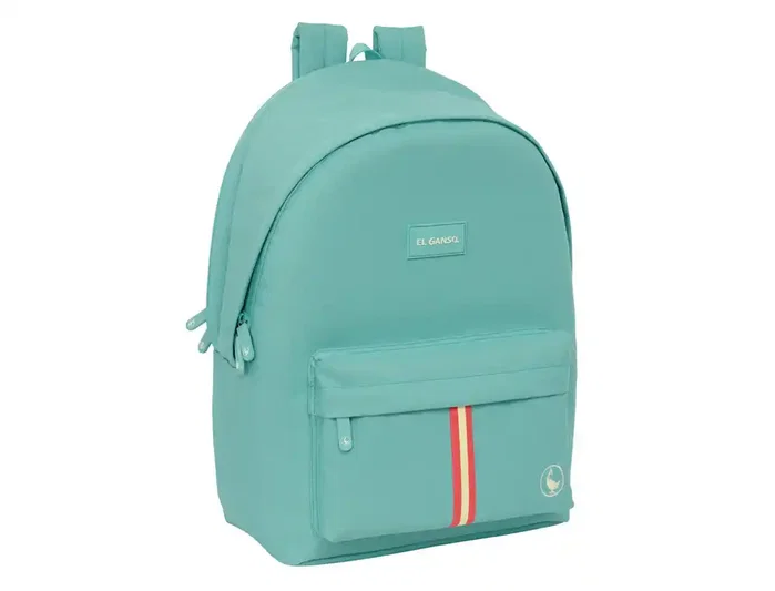 Safta Mochila Doble Para Portátil 15,6'' con USB El Ganso Basics Aquarelle