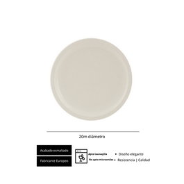 Summa Modern Plato Llano 26 cm (Set de 6)