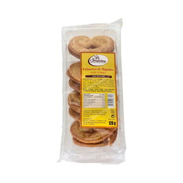 LA CAMPESINA Palmeras de Hojaldre con Fibra 120Gr Sin Azúcares Añadidos