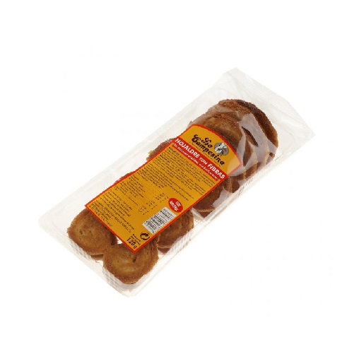 LA CAMPESINA Palmeras de Hojaldre con Fibra 120g LA CAMPESINA Palmeras de Hojaldre con Fibra 120g
